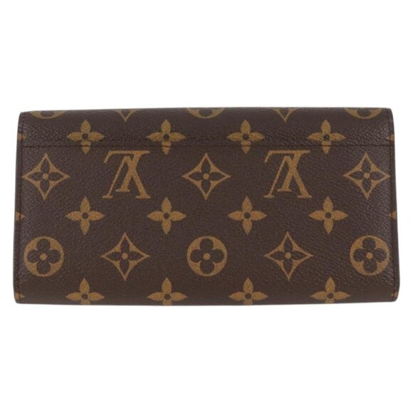LOUIS VUITTON Monogram 2015 Christmas Portefeuille Sarah M61359 LV Auth 132795V - Picture 3 of 16